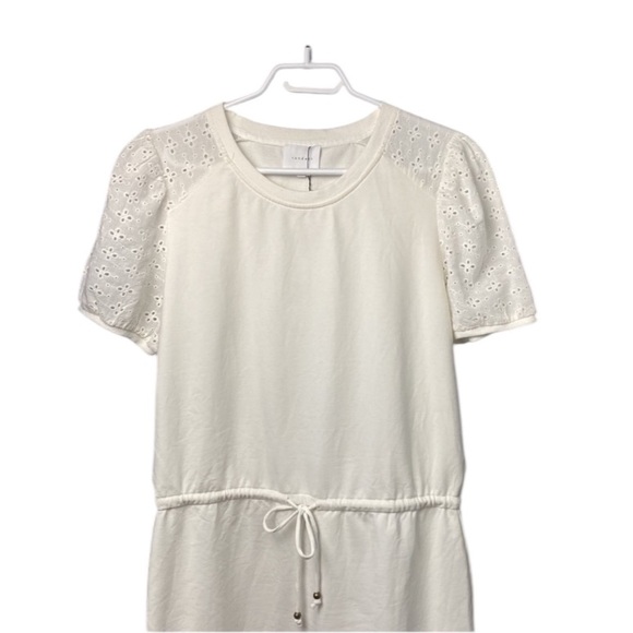 Sundays Hazel Mini Short Dress in Coconut Milk From Anthropologie Size Large - Picture 12 of 17